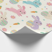 Osterhase Geschenkpapier (Ecke)