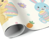 Osterhase Geschenkpapier (Rolleneckpunkt)