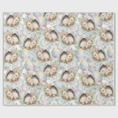 Osterhase geschenkpapier (Flach)