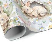 Osterhase geschenkpapier (Rolleneckpunkt)