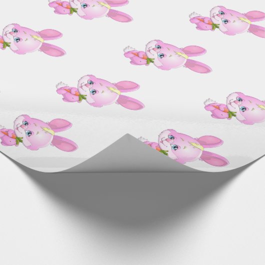 Osterhase Geschenkpapier (Ecke)