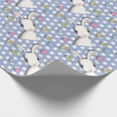 Osterhase Geschenkpapier (Ecke)