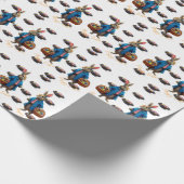 Osterhase geschenkpapier (Ecke)