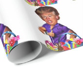 Osterhase Geschenkpapier (Rolleneckpunkt)