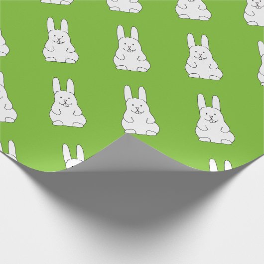 Osterhase Geschenkpapier (Ecke)