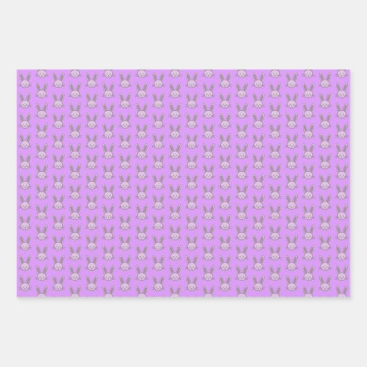 Osterhase Geschenkpapier Set (Vorderseite)