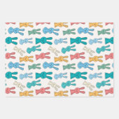 Osterhase Geschenkpapier Set (Vorderseite)