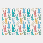 Osterhase Geschenkpapier Set (Vorderseite 3)
