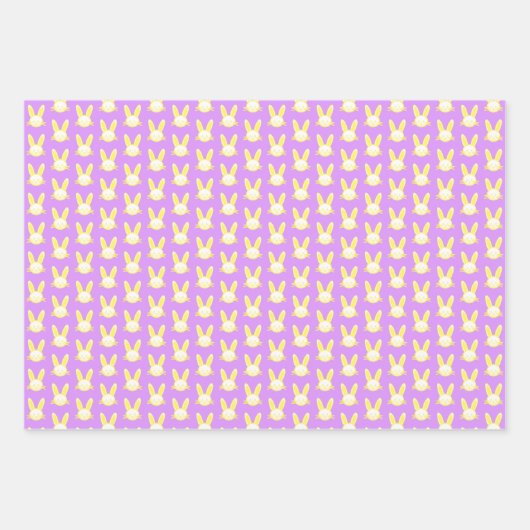 Osterhase Geschenkpapier Set (Vorderseite)