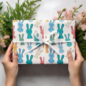 Osterhase Geschenkpapier Set