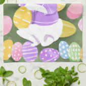 Osterhase Geschirrtuch (Gefaltet)