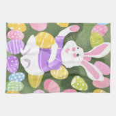 Osterhase Geschirrtuch (Horizontal)