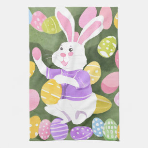 Osterhase Geschirrtuch