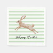 Osterhase gestreift serviette (Vorderseite)