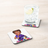 Osterhase Getränkeuntersetzer (Rechte Seite)