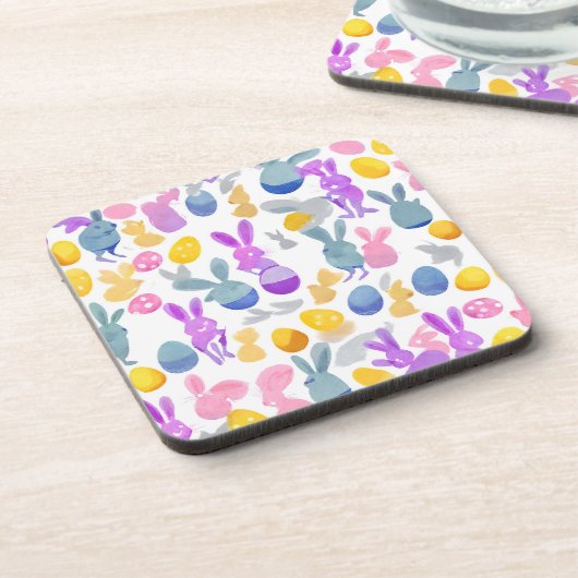 Osterhase Getränkeuntersetzer (Linke Seite)