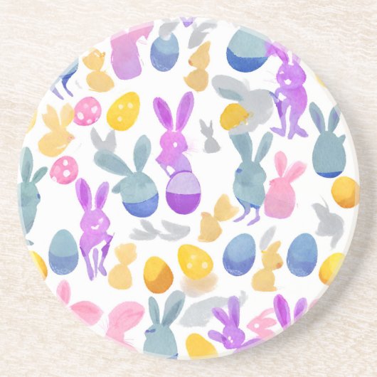 Osterhase Getränkeuntersetzer (Vorne)