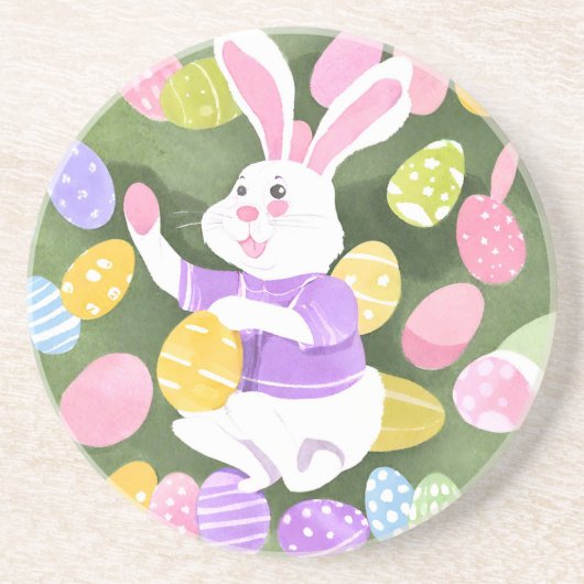 Osterhase Getränkeuntersetzer (Vorne)