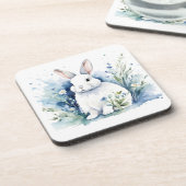 Osterhase Getränkeuntersetzer (Linke Seite)