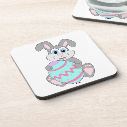 Osterhase Getränkeuntersetzer (Linke Seite)