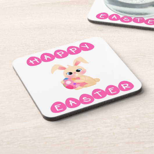 Osterhase Getränkeuntersetzer (Linke Seite)
