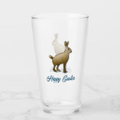 Osterhase Glas (Rückseite)