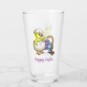 Osterhase Glas (Rückseite)