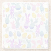 Osterhase Glasuntersetzer (Rückseite)