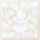Osterhase Glasuntersetzer (Rückseite)