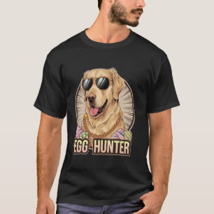 Osterhase Golden Retriever Eierjäger Hunde Liebhab T-Shirt