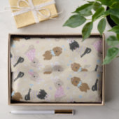 Osterhase Goldendoodle Hunde Seidenpapier (Geschenk)