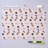 Osterhase Goldendoodle Hunde Seidenpapier (Handwerk)