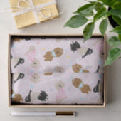 Osterhase Goldendoodle Hunde Seidenpapier (Geschenk)