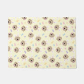 Osterhase Goldenes Retriever Muster Fußmatte (Vorderseite)