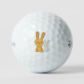 Osterhase Golfball (Vorderseite)
