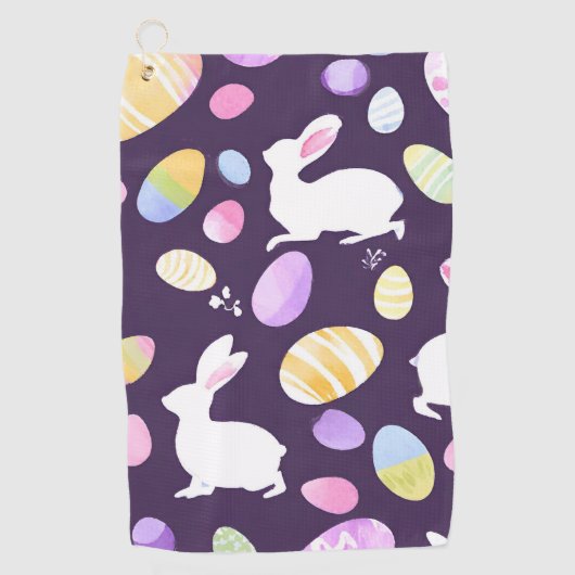 Osterhase Golfhandtuch (Vorderseite)