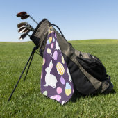 Osterhase Golfhandtuch (Gras)