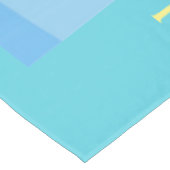 Osterhase Große Eierjagd Tischdecke (Schrägansicht)