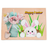 Osterhase Große Geschenktüte (Vorderseite)