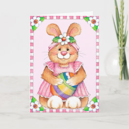 Osterhase - Grußkarte Feiertagskarte