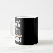 Osterhase Hase Happy Easter Monster Kaffeetasse (Vorderseite Links)