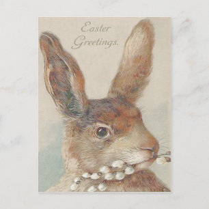 Osterhase Hasen Vintage Feiertagspostkarte