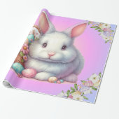 Osterhase Hübsche Pastete Geschenkpapier (Ungerollt)
