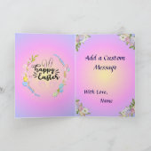 Osterhase Hübsche Pastete Karte (Innenseite)