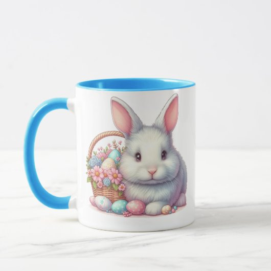 Osterhase Hübsche Pastete Tasse (Links)