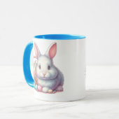 Osterhase Hübsche Pastete Tasse (Vorderseite Links)