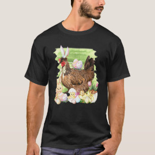 Osterhase Huhn  Frohe Ostern Hühnerfarm T-Shirt