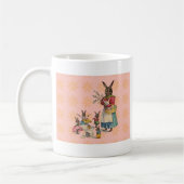Osterhase Hühner Hase Eier Kaffeetasse (Links)