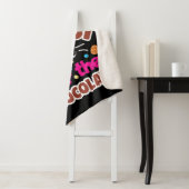 Osterhase Ich bin nur für die Schokolade hier Sherpadecke (Beispiel)