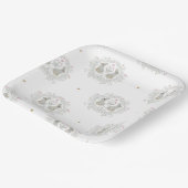 Osterhase II Pappteller (Gewinkelt)